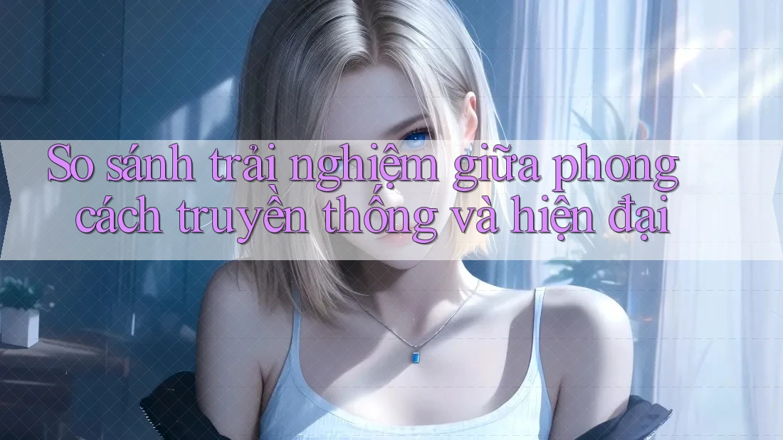 So sánh trải nghiệm giữa phong cách truyền thống và hiện đại