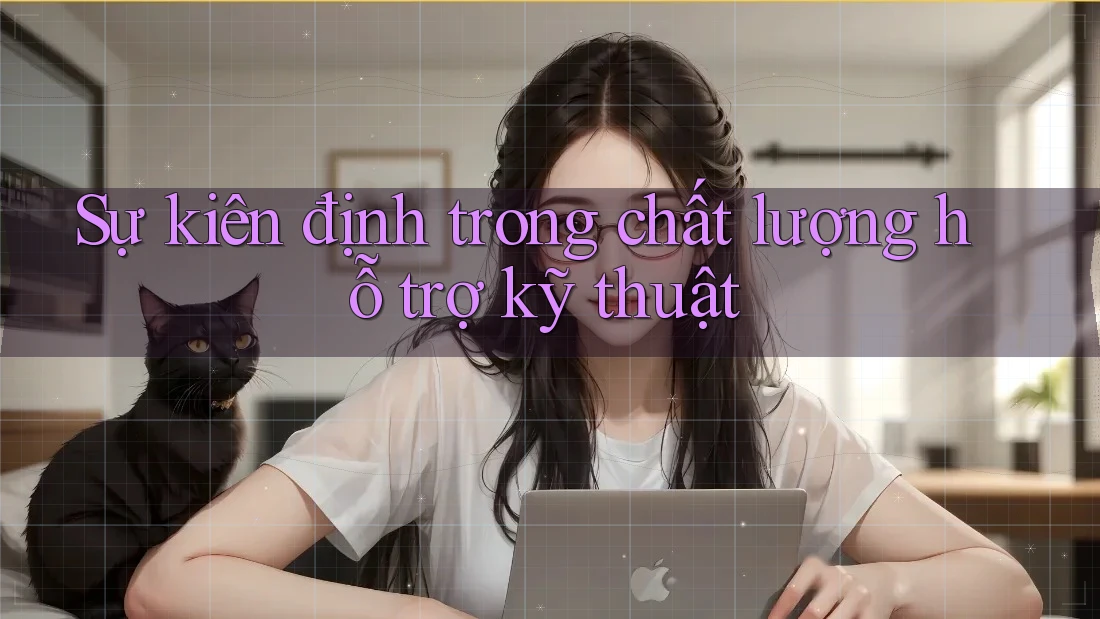 Sự kiên định trong chất lượng hỗ trợ kỹ thuật