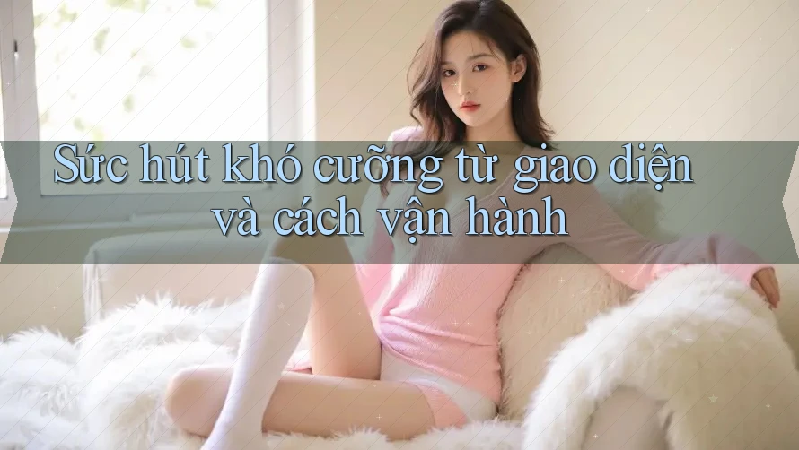 Sức hút khó cưỡng từ giao diện và cách vận hành Sức hút khó cưỡng từ giao diện và cách vận hành