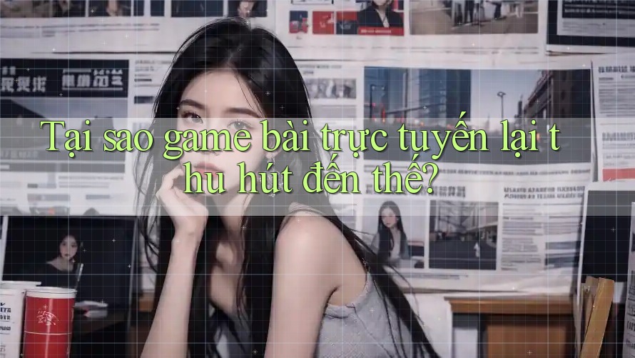 Tại sao game bài trực tuyến lại thu hút đến thế?