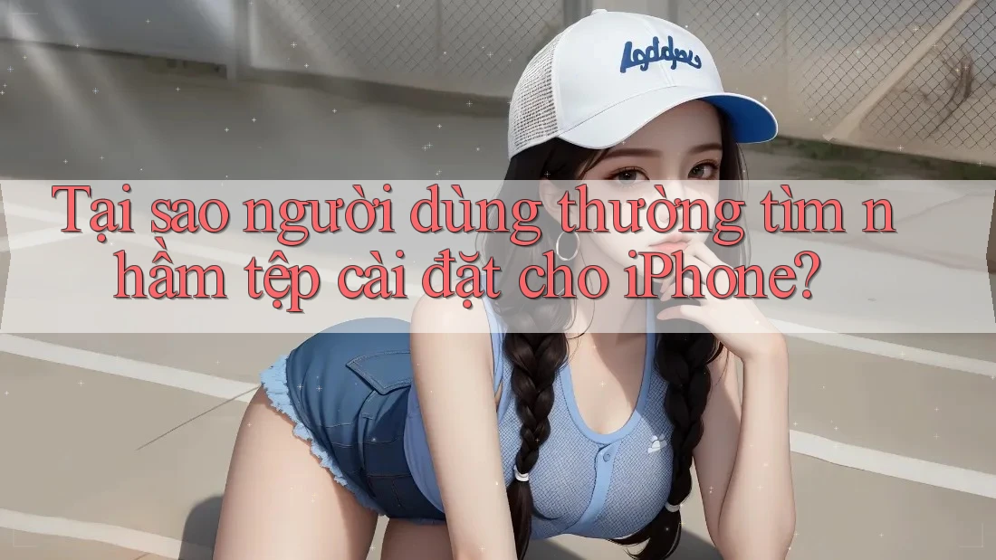 Tại sao người dùng thường tìm nhầm tệp cài đặt cho iPhone?