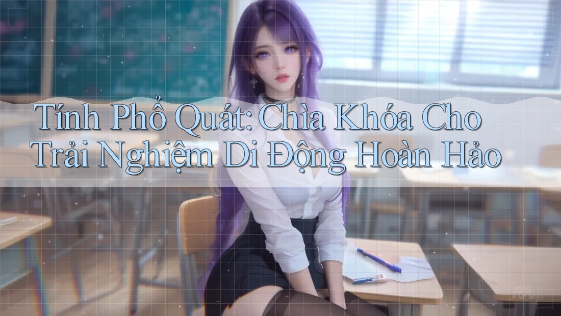 Tính Phổ Quát: Chìa Khóa Cho Trải Nghiệm Di Động Hoàn Hảo