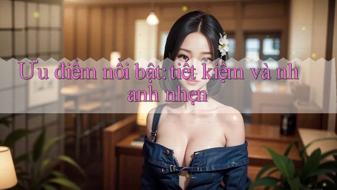 Ưu điểm nổi bật: tiết kiệm và nhanh nhẹn