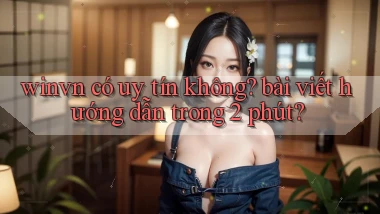 winvn có uy tín không bài viết hướng dẫn trong 2 phút